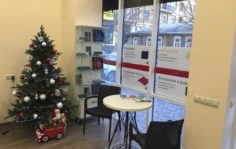 новогодняя атмосфера в офисе