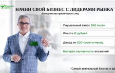 Франшиза Финансовый Доктор: Услуги по списанию долгов