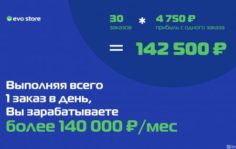 Франшиза EVO Store: Онлайн-магазин товаров из Европы и США