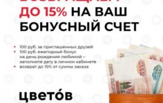 Франшиза Цветов.ру: Сеть цветочных магазинов