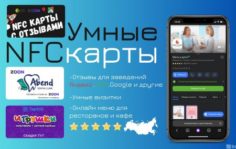 Франшиза NFCCARD: NFC карты для сбора отзывов на различные площадки-агрегаторы