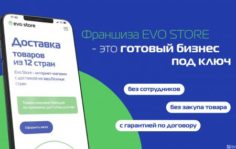 Франшиза EVO Store: Онлайн-магазин товаров из Европы и США