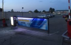 Франшиза LUXLOW: Рекламные шлагбаумы