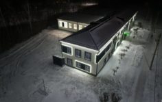 Франшиза Зимняя Сказка: Декоративная подсветка фасадов для загородных домов и административных зданий