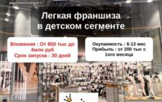 Франшиза ZikiZaki: Магазин детских асессуаров