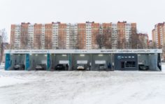 Внешний вид автомойки самообслуживания ALLES